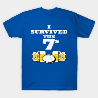 I Survived The Rugby Sevens Rugby Fan Gift T-Shirt